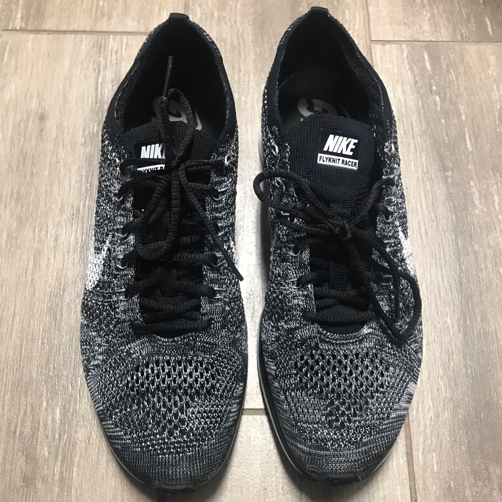 Nike Flyknit Racer Oreo 2 #526628-012